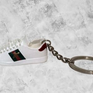 Gucci Bee Embroided Red Keyring