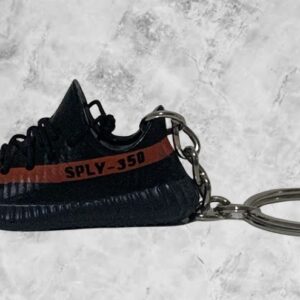 Yeezy Sply 350 Black & Orange Keyring