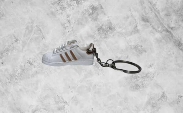 Adidas Gold Superstar Keyring