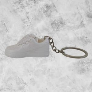 Nike White Air Forces Keyring