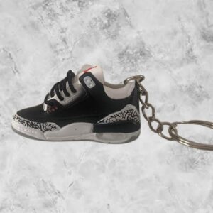 Nike Black Cement Keyring