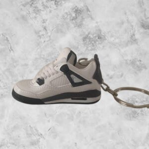 Nike White Cement Keyring
