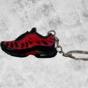 Nike Red Tn Keyring