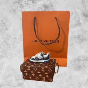 Set of Louis Vuitton Blue Keyring