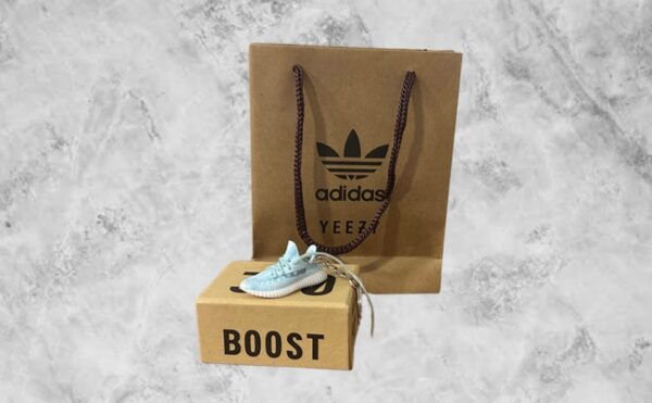 Set of Yeezy Boost 350 Light Green Keyring